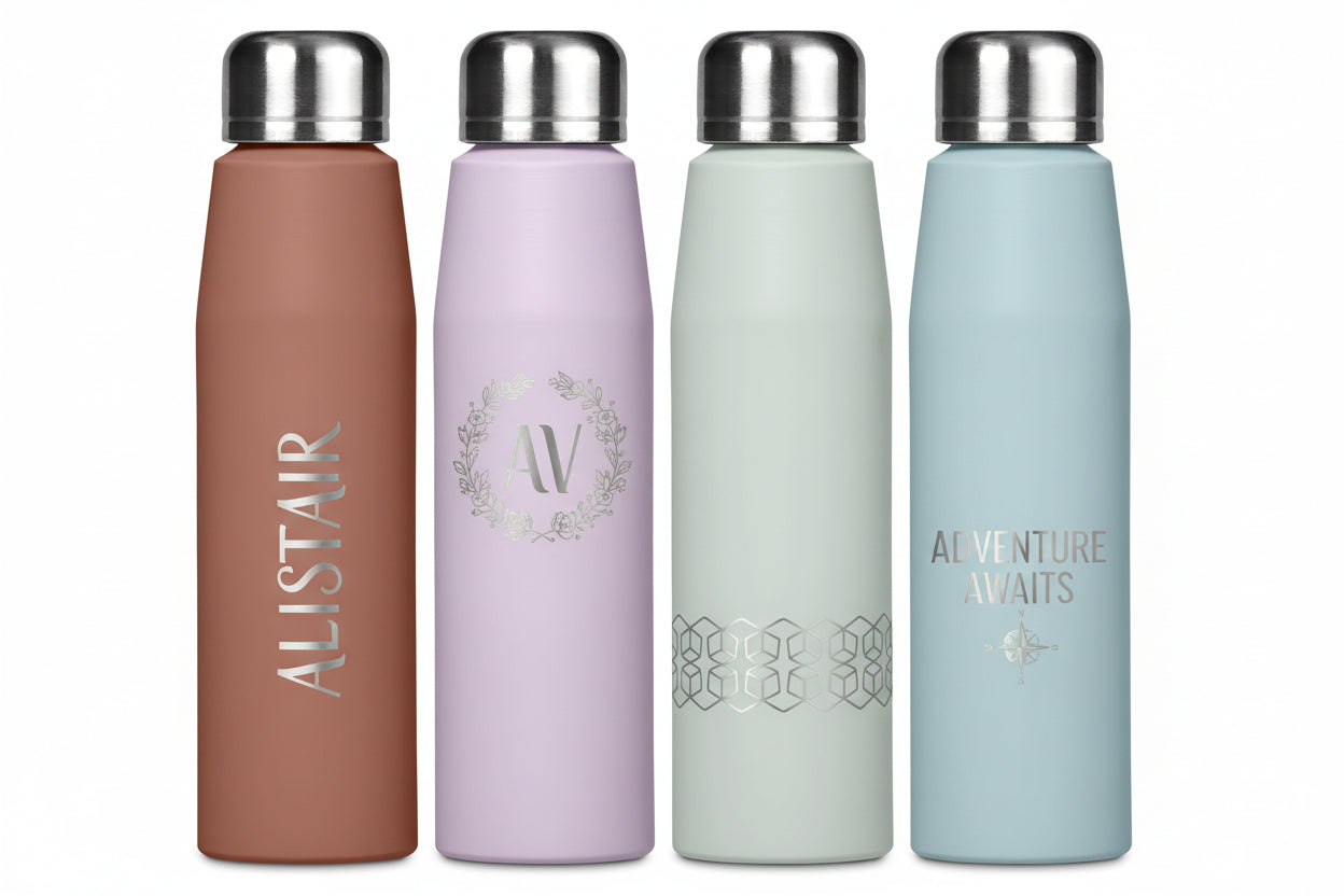 Custom Engraved Altitude Vogue Lamda Lite Aluminium Water Bottle - 700ml