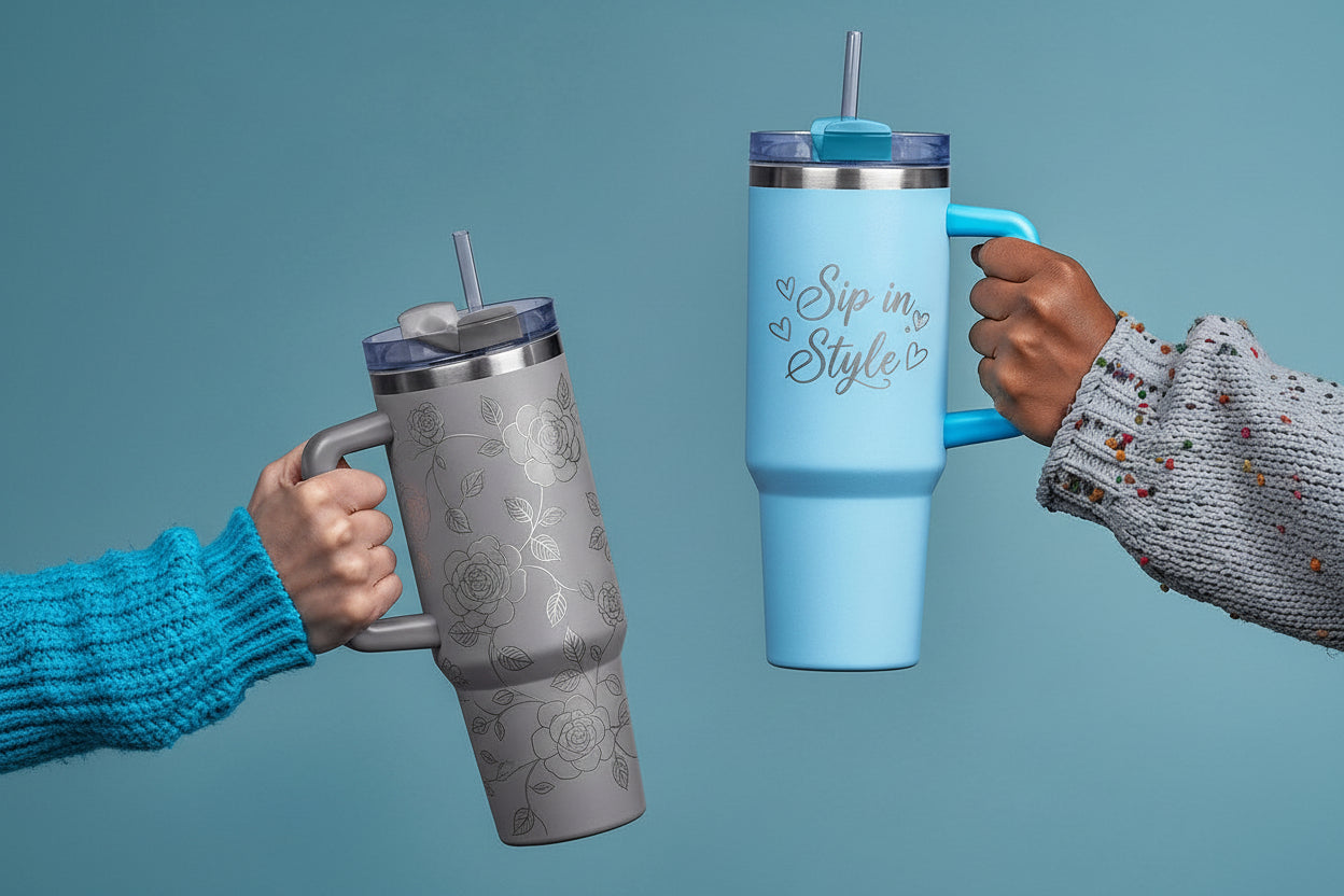 Custom Engraved Kooshty Big Kahuna Stainless Steel Vacuum Mug – 1.2 Litre