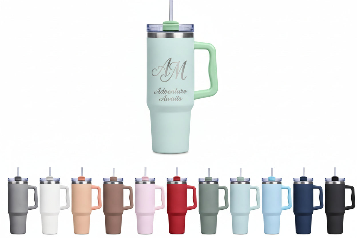 Custom Engraved Kooshty Big Kahuna Stainless Steel Vacuum Mug – 1.2 Litre